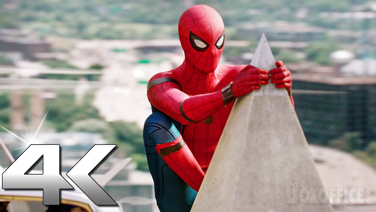 Spider-Man: Homecoming Best Action Scenes in 4K