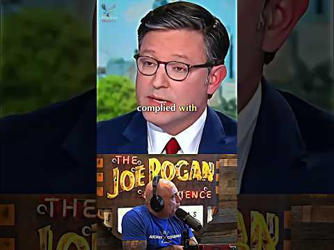 Joe Rogan Reacts To Mike Johnson Breaking Down The Epstein Document Release