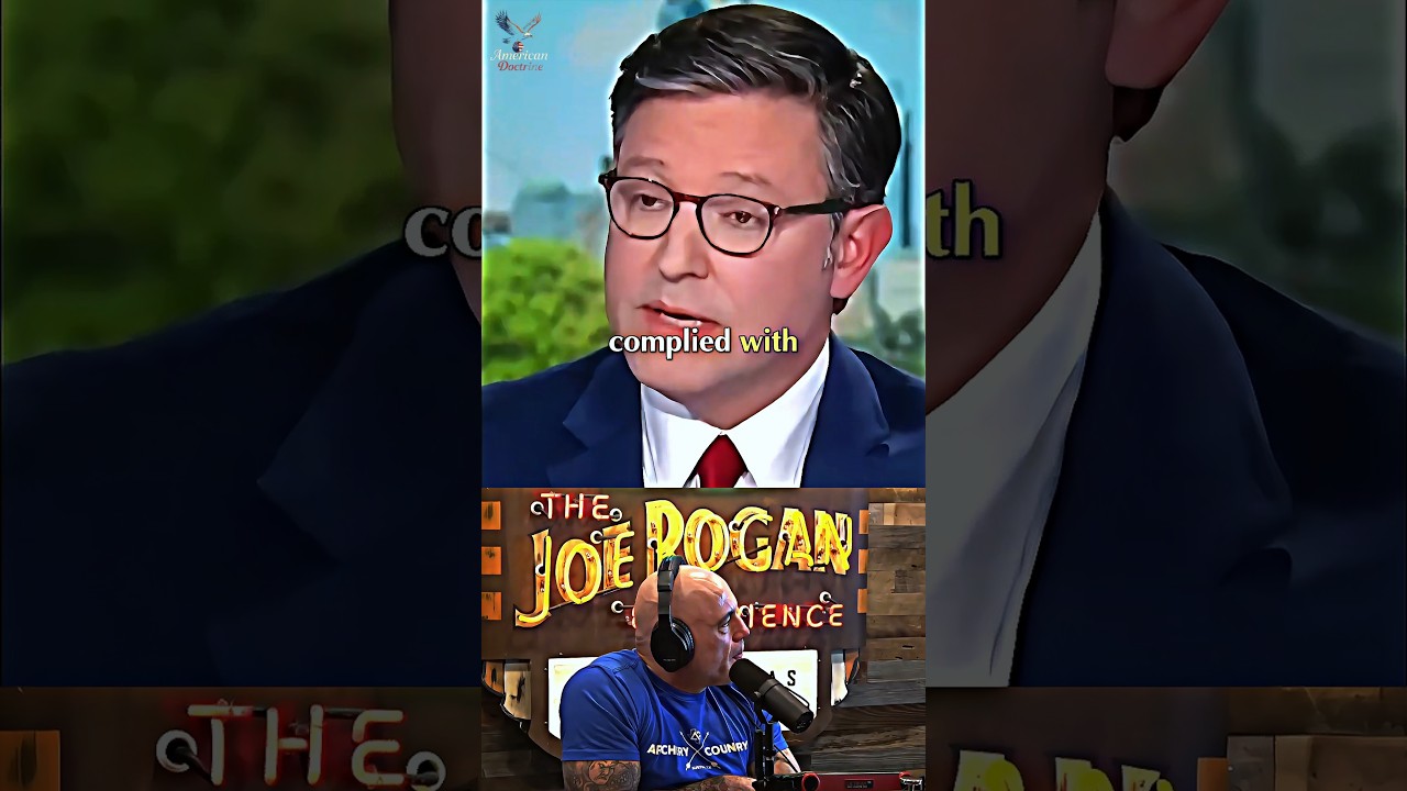 Joe Rogan Comments on Mike Johnson's Analysis of Epstein Document Release