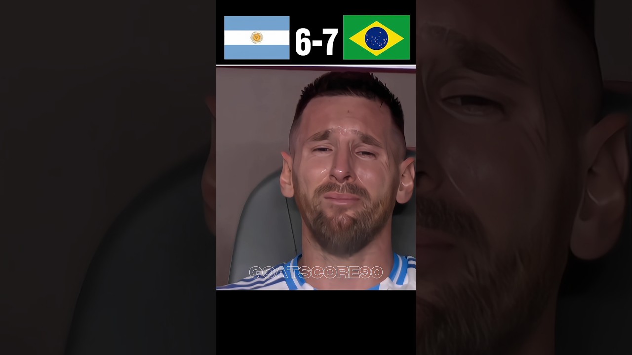 Neymar's Epic Showdown Against Messi in Brazil vs Argentina World Cup ⚽