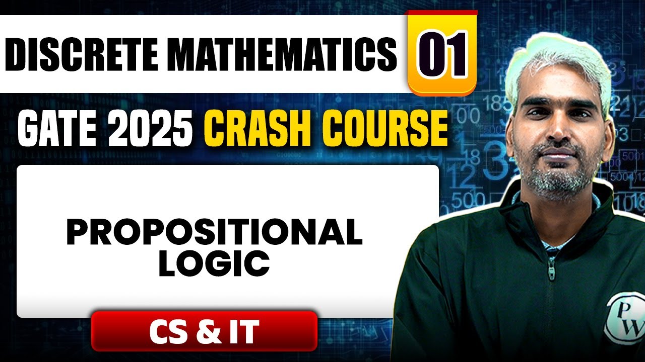 Master Propositional Logic for GATE 2025 | Discrete Mathematics Crash Course 📚