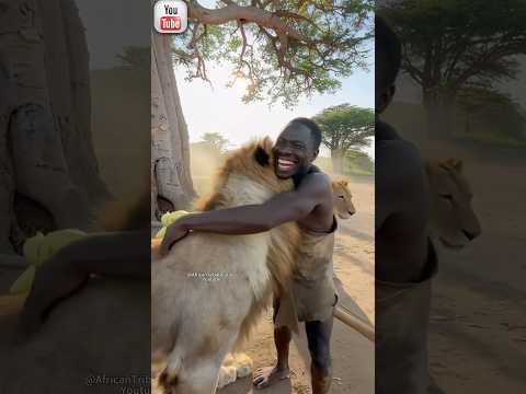 The former appearance of the Hadzabe tribe in Africa#africa #outdoor#life#animal