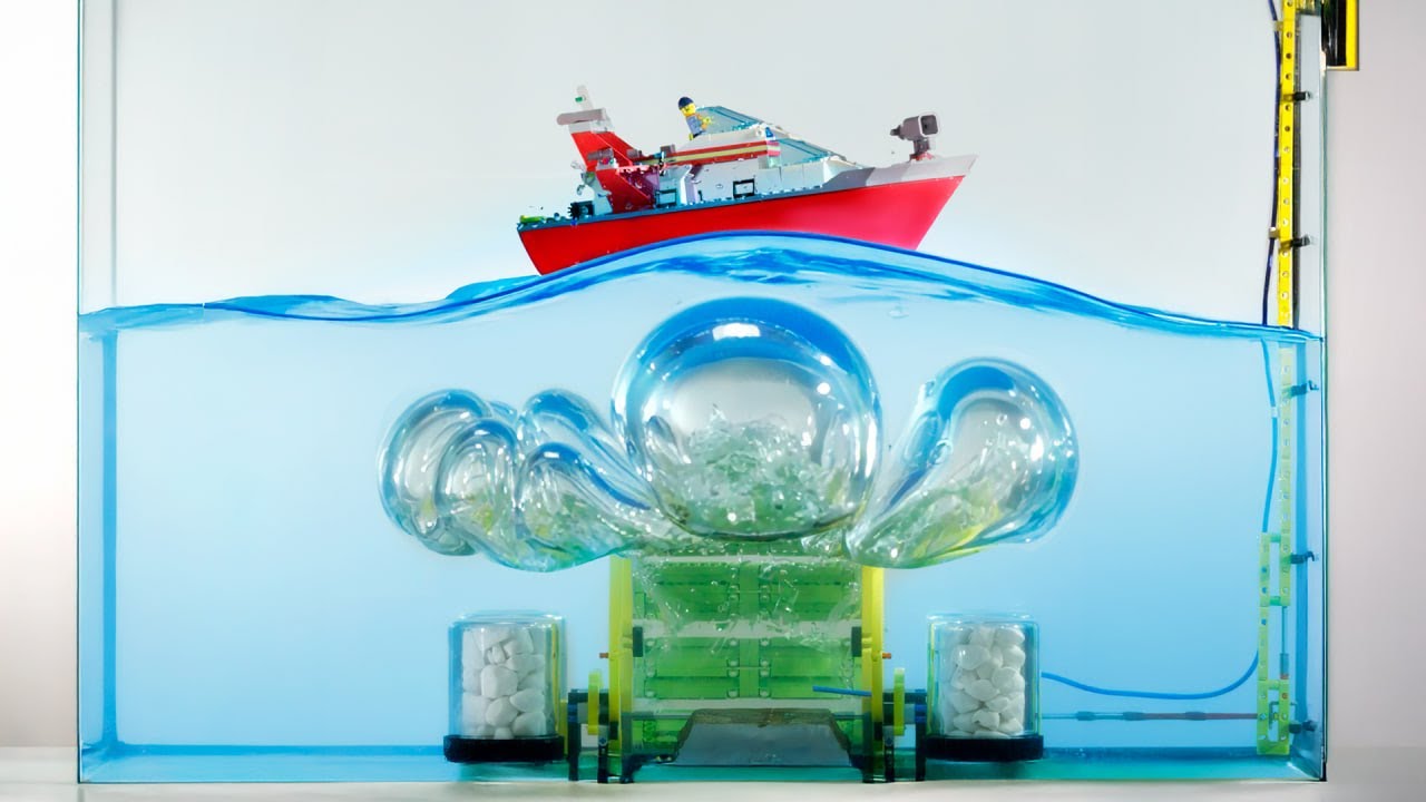 Lego Sinking Ships & Boats Challenge 🚢