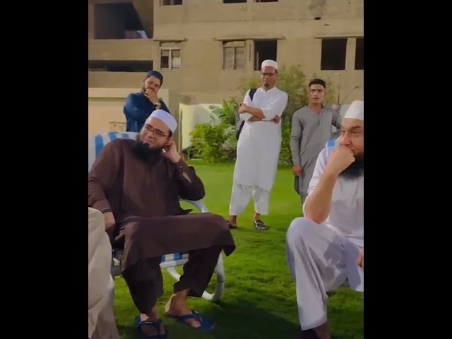 Barkat Ahmed's Fun Moments with Tariq Jameel 🎉