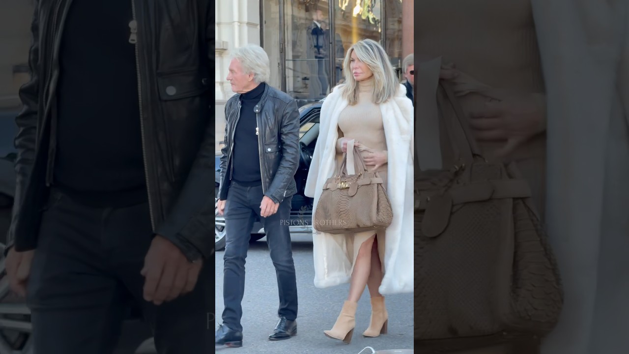 Billionaire Couple Strolling in Monaco ✨