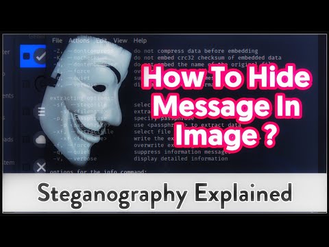 Steganography - Hide Secret Message In File