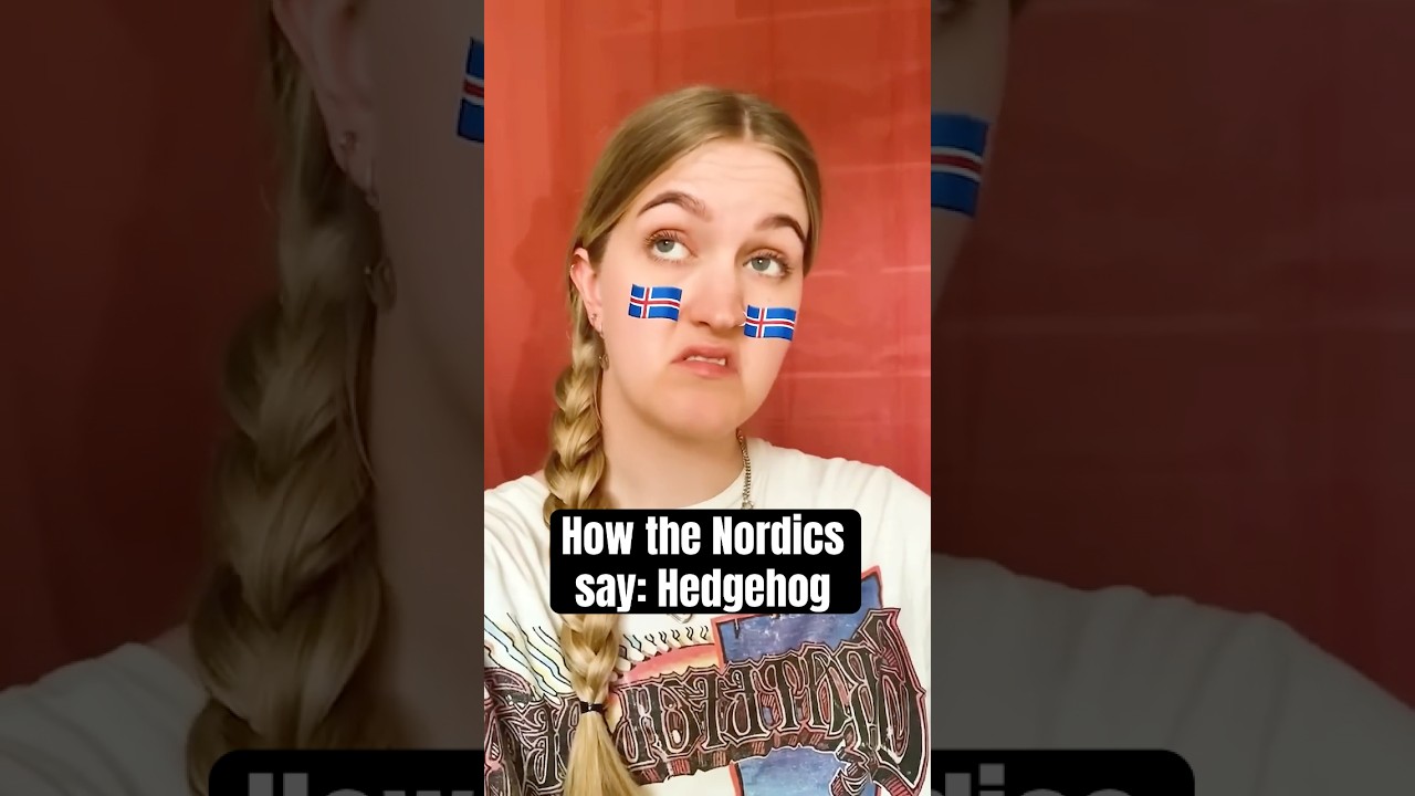 Nordic Countries' Words for Hedgehog ๐ฆ