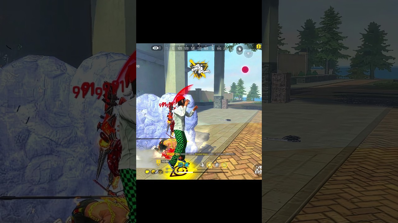 BR Ranked but Only Freestyle? 😂 | Free Fire Funny Shorts