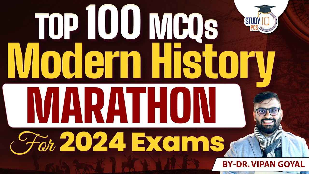 Top 100 Ultimate 2024 Modern History MCQ Marathon for State PCS Exams 📚