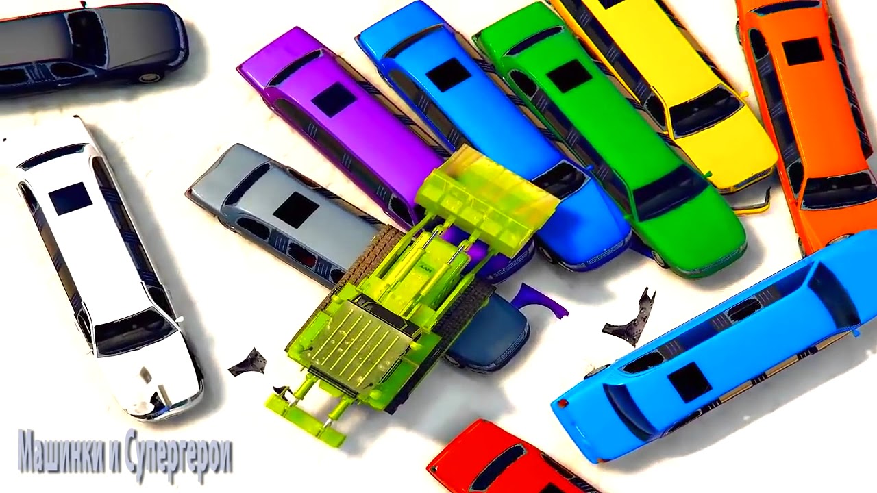 Discover the Exciting World of Machines: Green Tractors, Long Cars, and Spiderman 🚜🚗🕷️