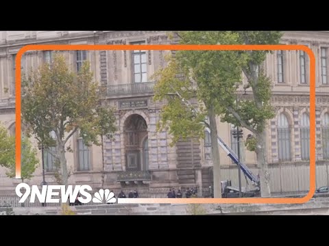 Video shows jewelry thieves escape after heist at Louvre in Paris