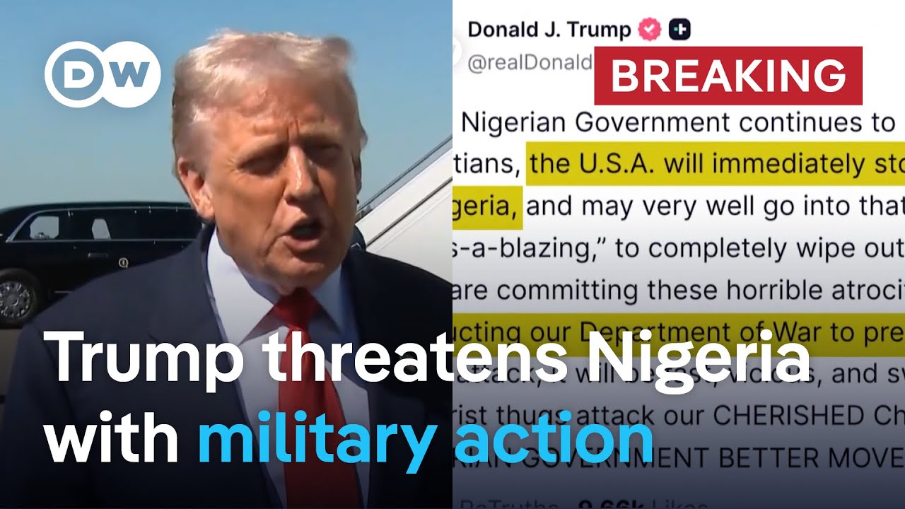 Trump Orders Pentagon to Prepare Military Action in Nigeria 🇺🇸