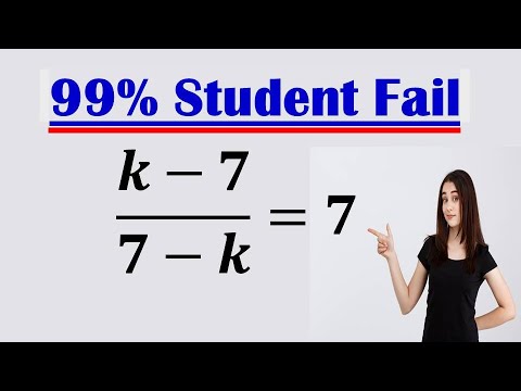 Harvard University Interview Question | Find k?