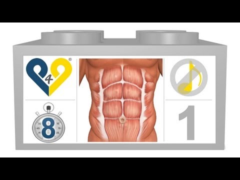8-Minute Beginner Home Abs Workout (No Music)