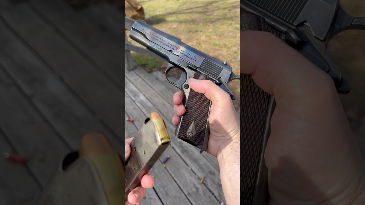 Vintage Colt 1911 Original 1918 – Classic Military Pistol