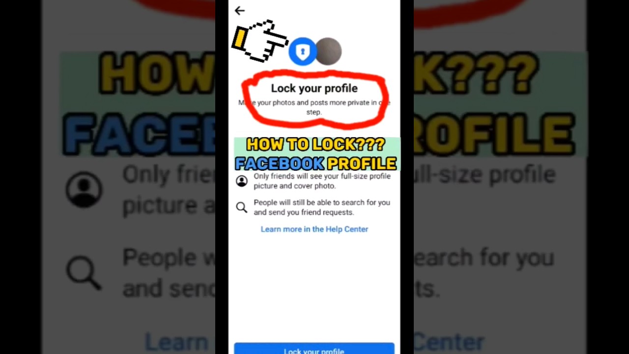 Lock Your Facebook Profile in 2023 🔒
