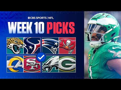 NFL Predictions and Picks For EVERY Week 10 Game [Patriots at Buccaneers] | Best Bets ✅