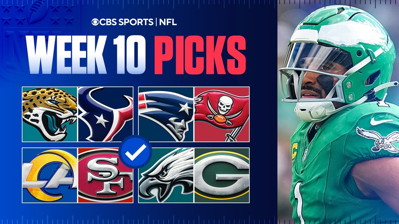 NFL Week 10 Predictions & Best Bets: Patriots vs Buccaneers π