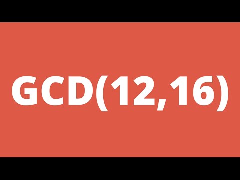 How to find the greatest common divisor