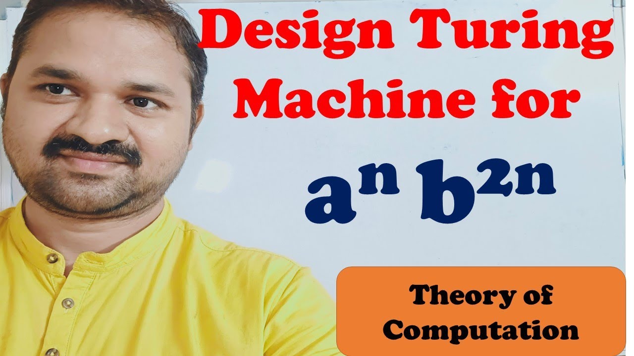Design & Construction of a Turing Machine for aⁿb²ⁿ | Theory of Computation