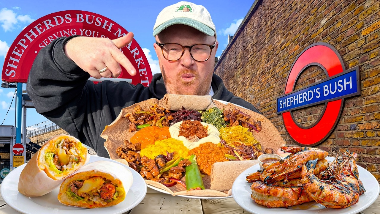 Exploring Every Food Trader at Shepherd's Bush Market π΄