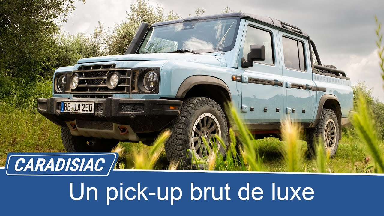 Essai du Ineos Grenadier Quartermaster 2024 : le pick-up de luxe tout-terrain 🛻