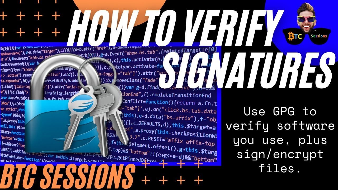 Verify Signatures with GPG 🔒