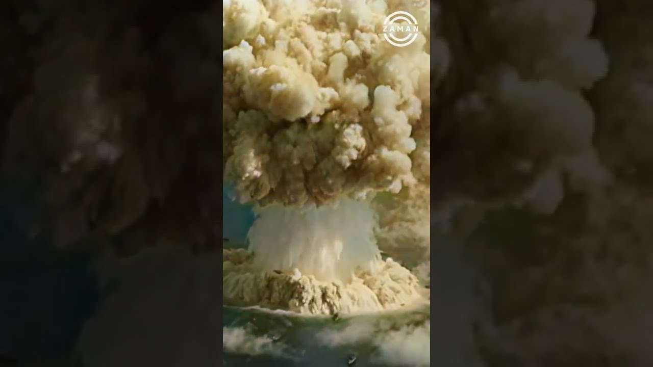 تجربة انفجار نووي تحت الماء 🌊