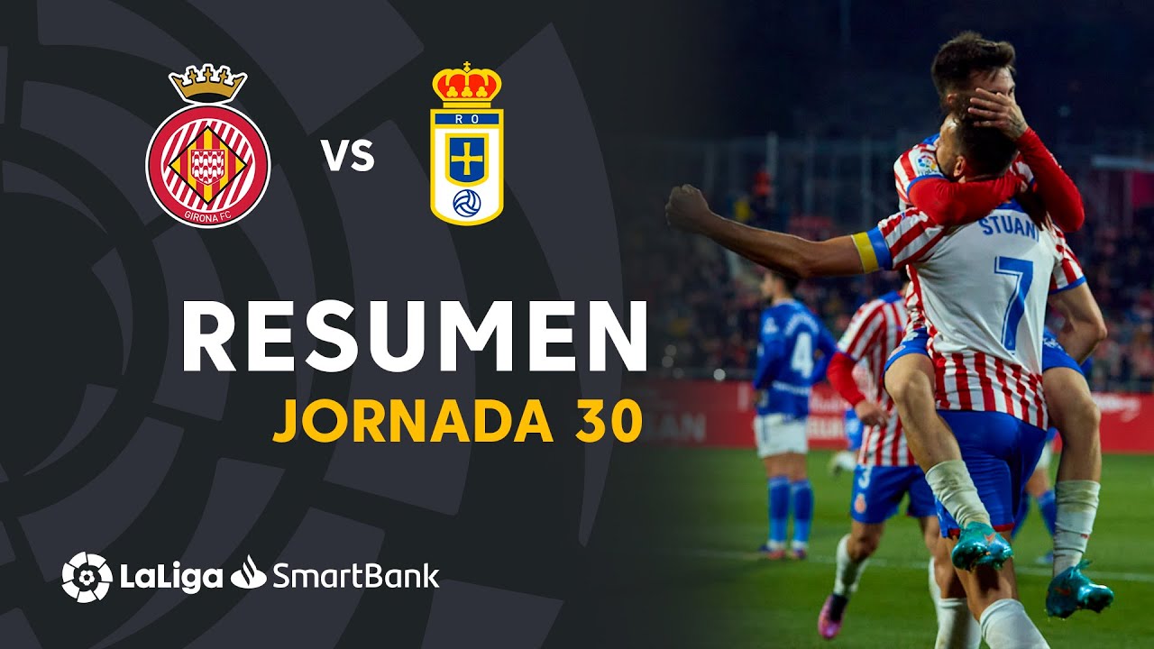 ¡Victoria clave del Girona FC ante Real Oviedo! 🏆 (2-1) en La Liga SmartBank