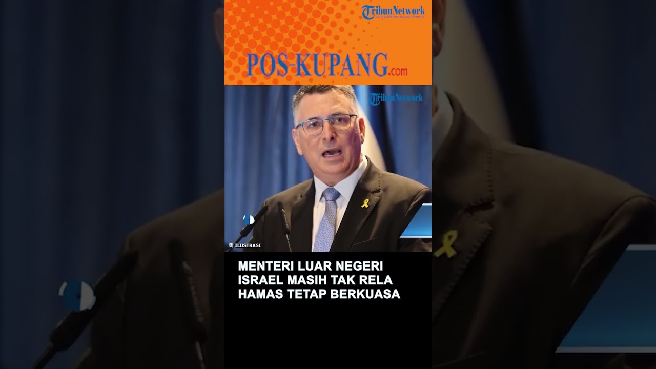 Menteri Luar Negeri Israel Tegaskan Ketidaksetujuan atas Keberlanjutan Kekuasaan Hamas di Gaza