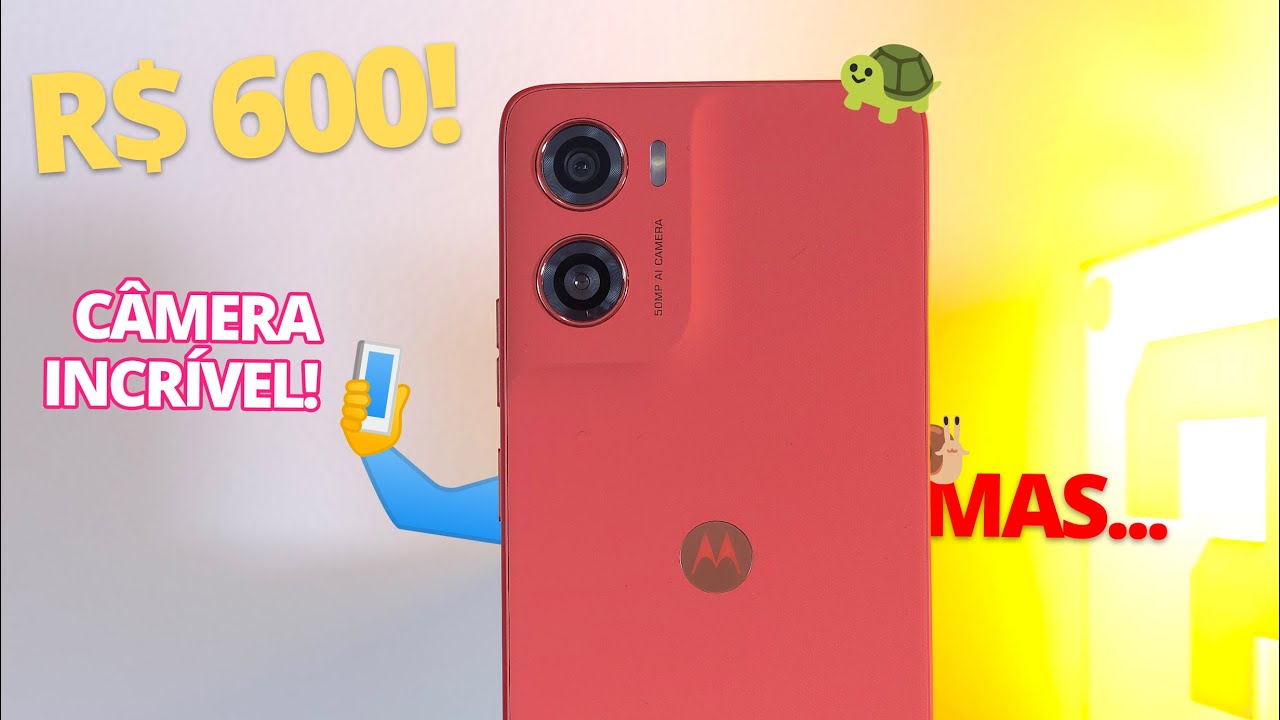 Moto G06 por R$600: Câmera boa, lentidão irrita 📱