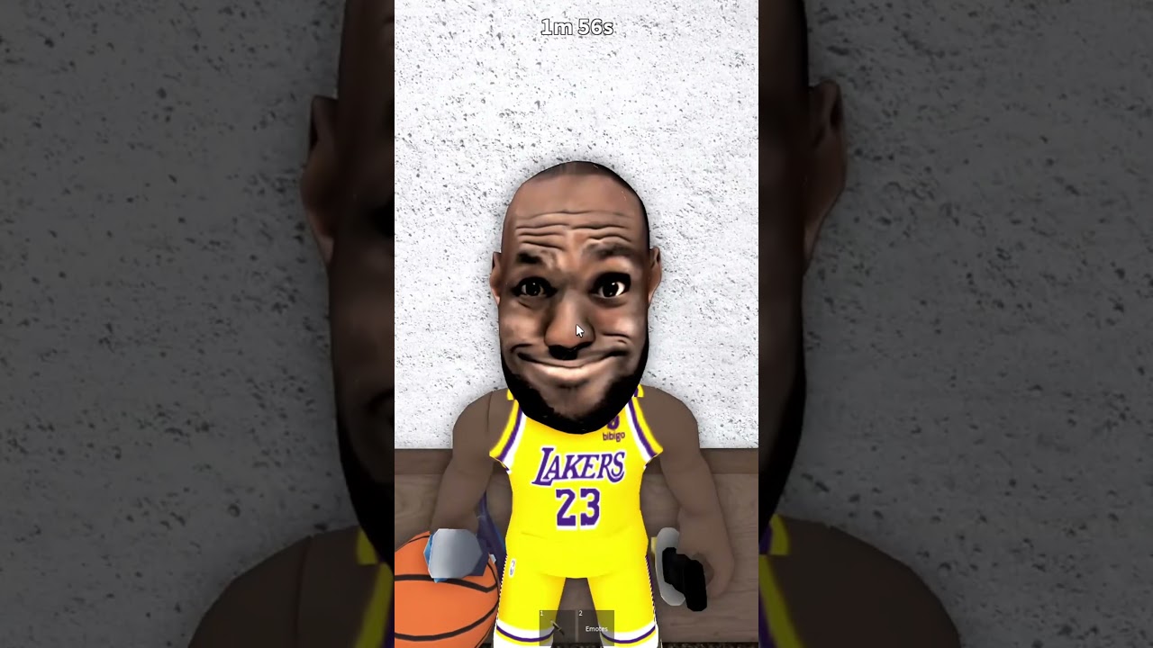 Hilarious Wall Glitch Trolling as LeBron James in MM2! 😂