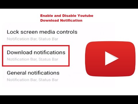 Manage YouTube Download Notifications 📱