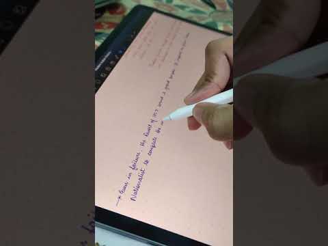 Apple iPad Pro writing Glitch