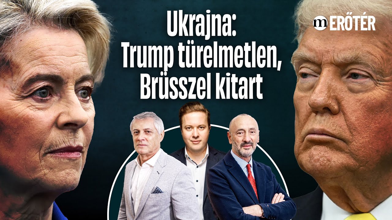 Európa megrogyott, Trump diktál - Földi László és Horváth József az Erőtérben