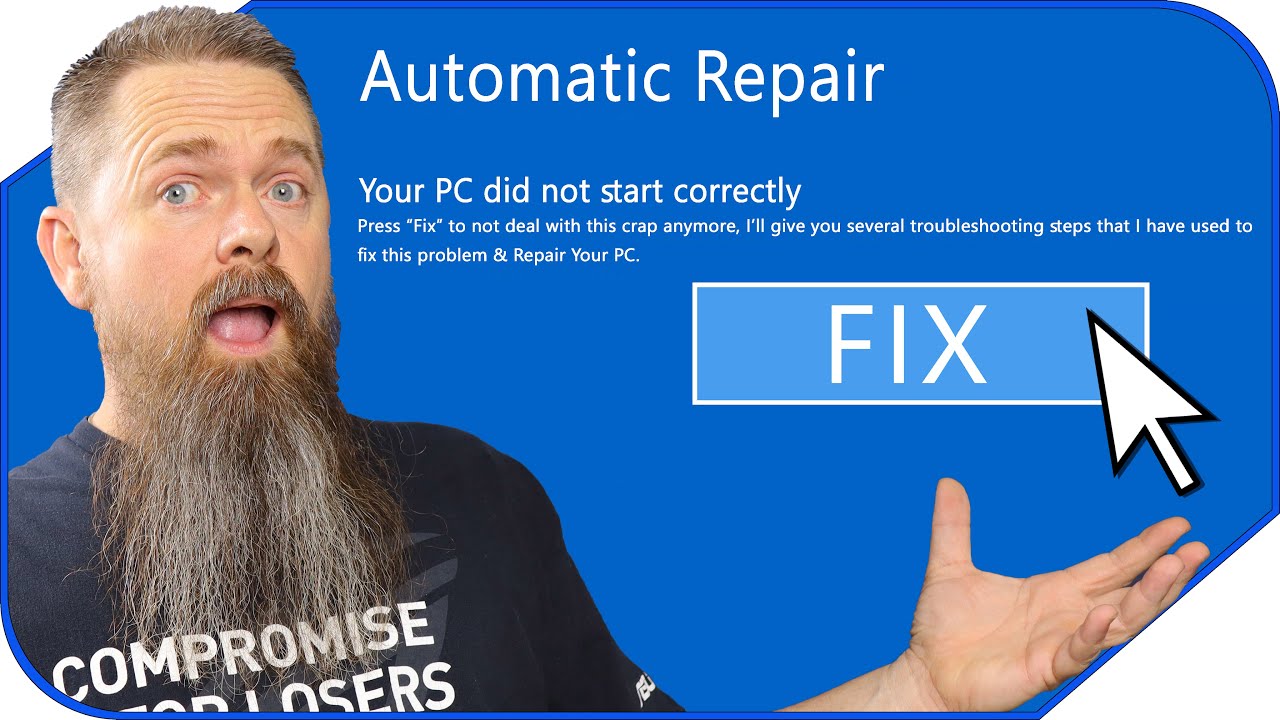 Fix Automatic Repair Without Formatting 🛠️
