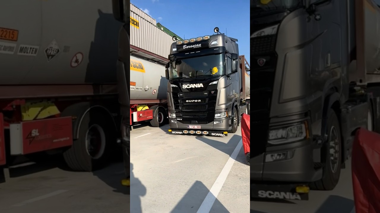 Scania V8 Belgium Style 🚚
