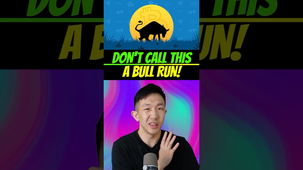 Why this isn't a crypto bull run #crypto #bitcoin #investing