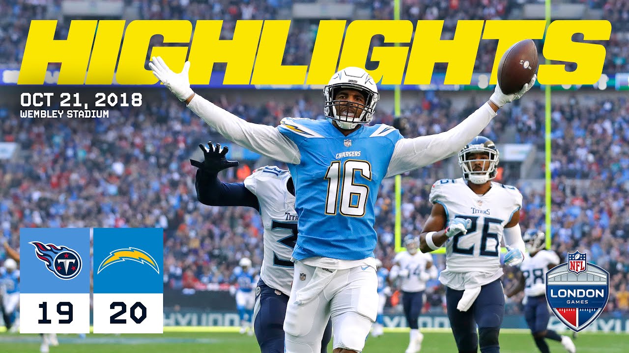 Epic Finish! Titans vs Chargers Climax at London NFL Game 😱