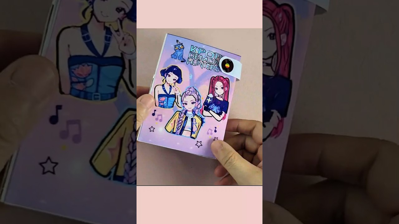 Kpop Demon Hunters DIY Gamebook 📖