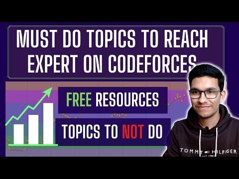 Topics You Must Know to Reach Expert on Codeforces || 5* on CodeChef || Free Resources