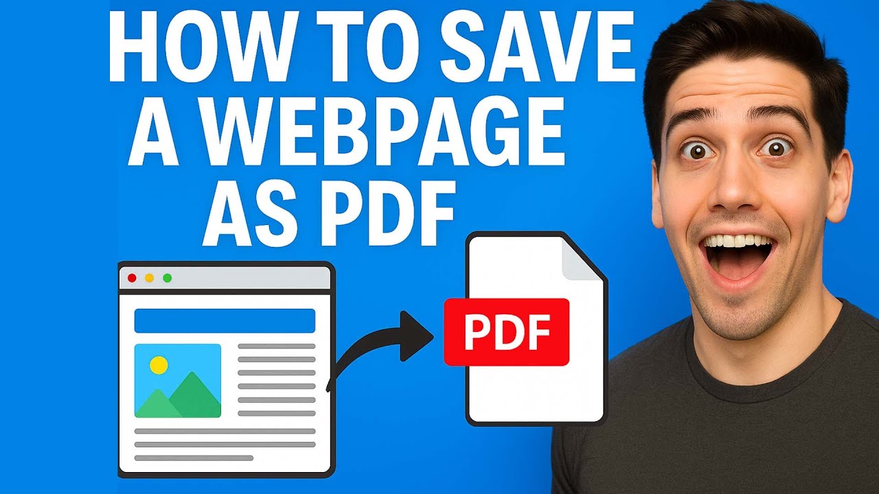 Save Any Webpage as PDF Easily π