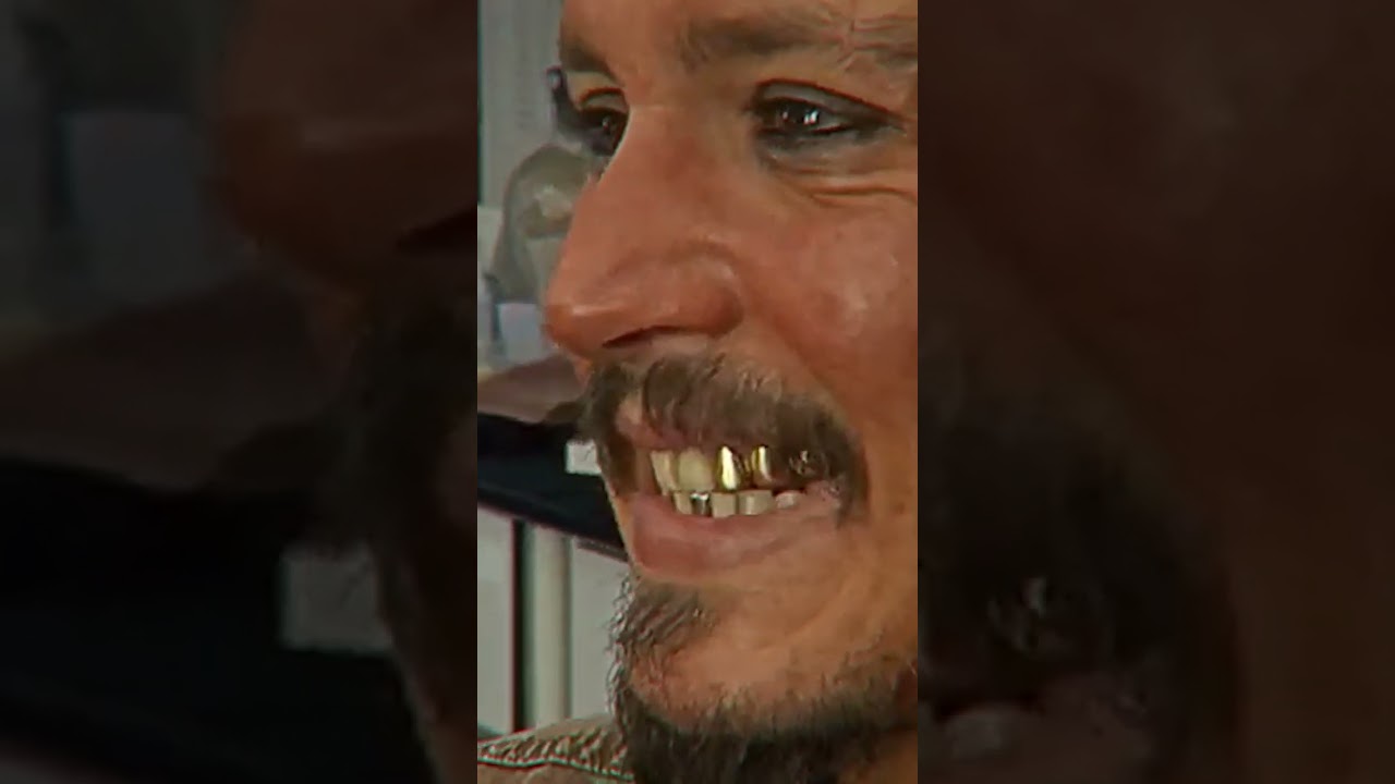 Johnny Depp's Jack Sparrow Transformation 🏴‍☠️