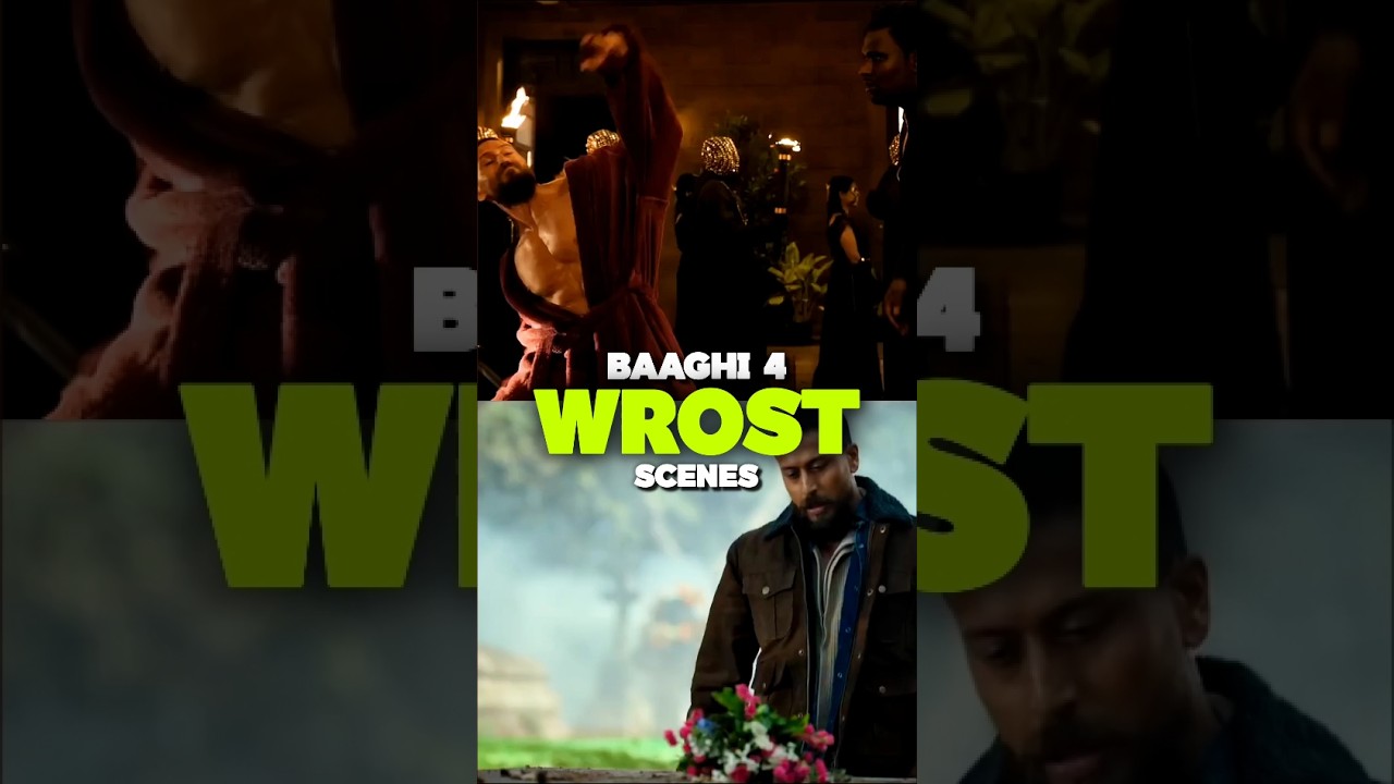 Baaghi 4 Worst Scenes 🤮 | Tiger Shroff's Action