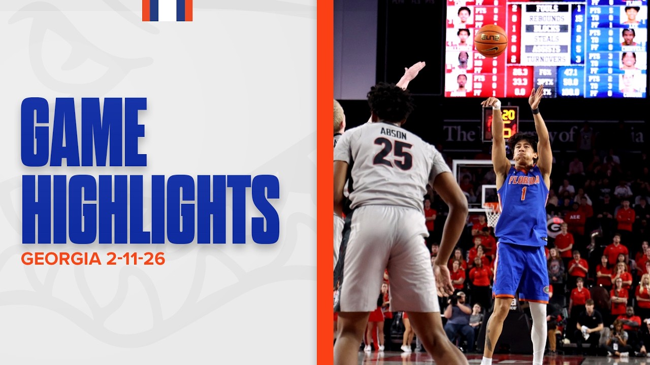 Florida Men’s Basketball vs Georgia – Feb 11, 2026 🏀