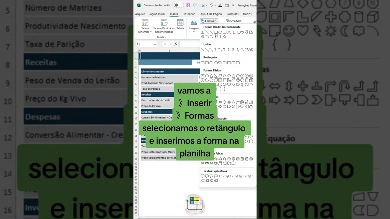 Criar Menu com Hiperlink no Excel 📊