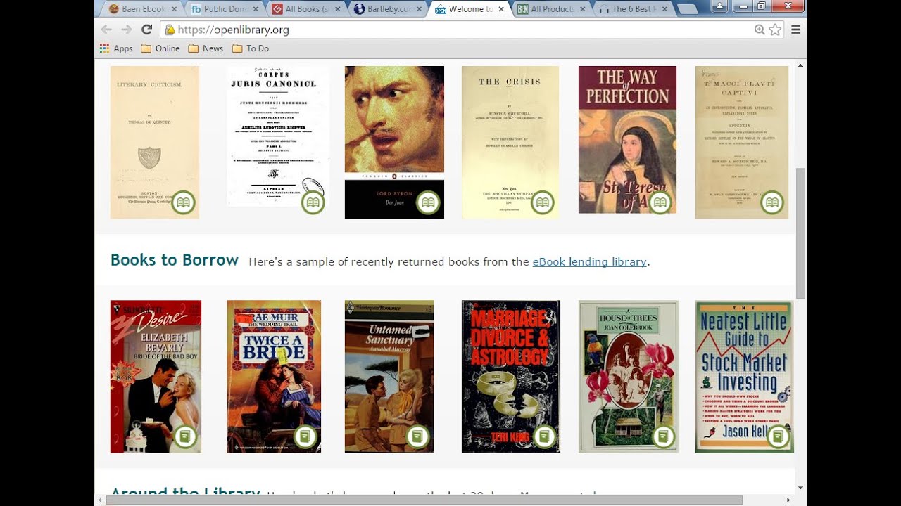 Top Free and Legal Websites to Download Ebooks