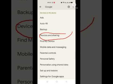 Off Shared Control on your android