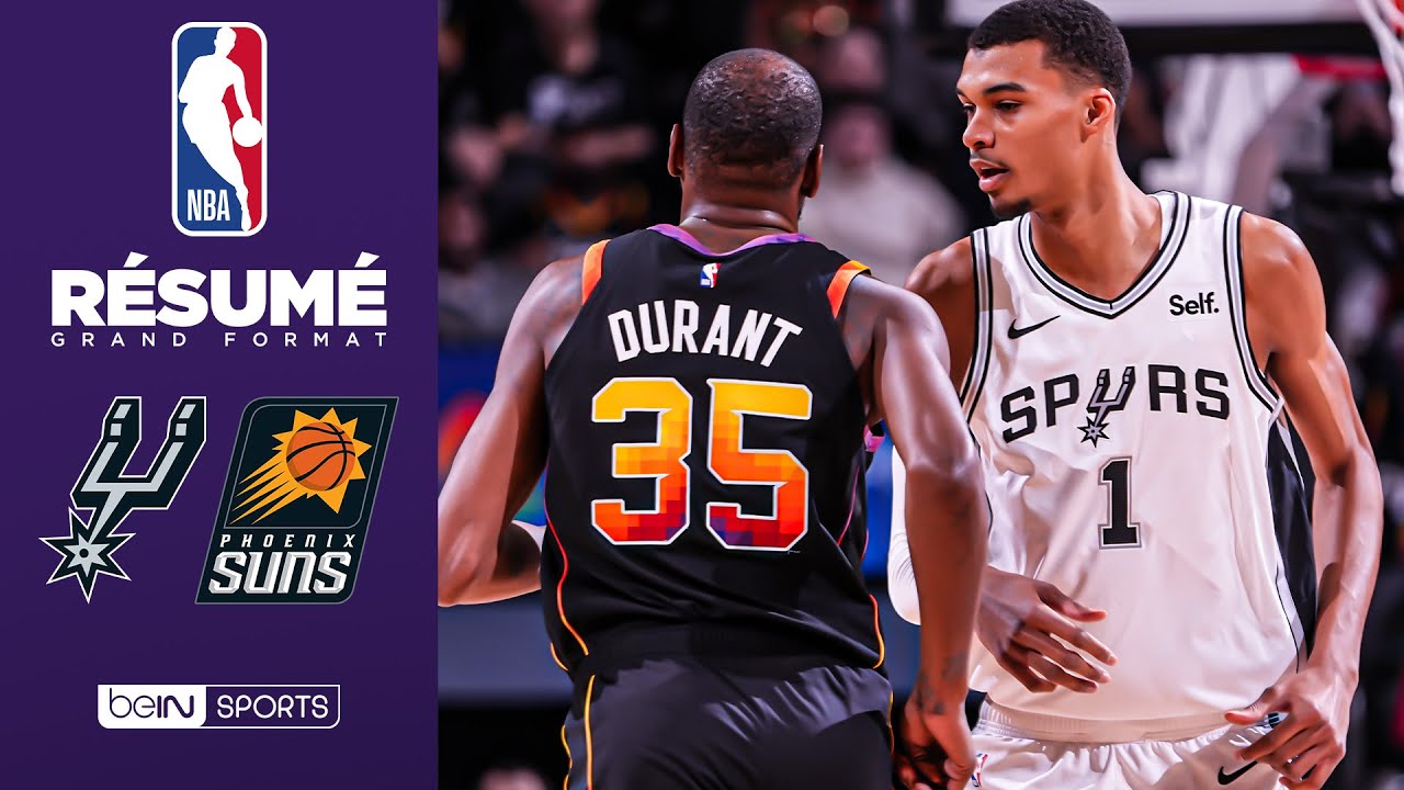 NBA VF : Wemby face à KD dans un duel palpitant qui tient en haleine 🏀