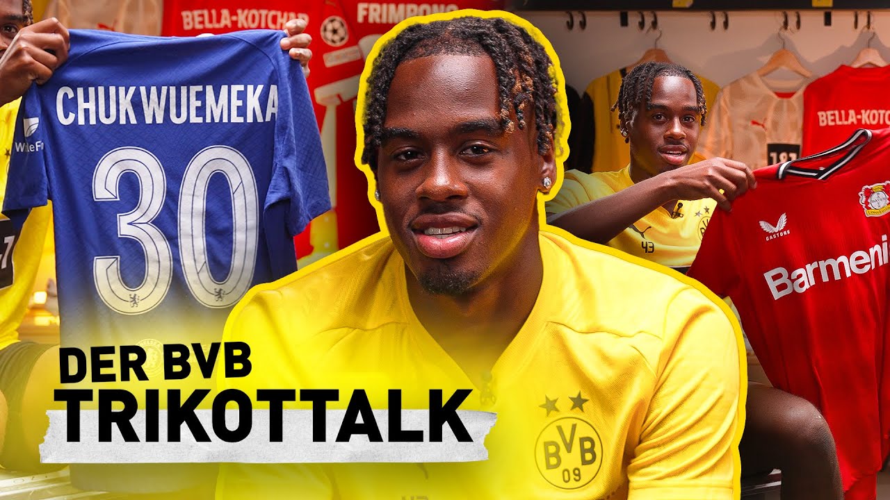 Jamie Gittens' Top Jersey Picks | Trikot Talk 🏆